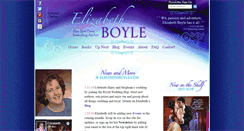 Desktop Screenshot of elizabethboyle.com